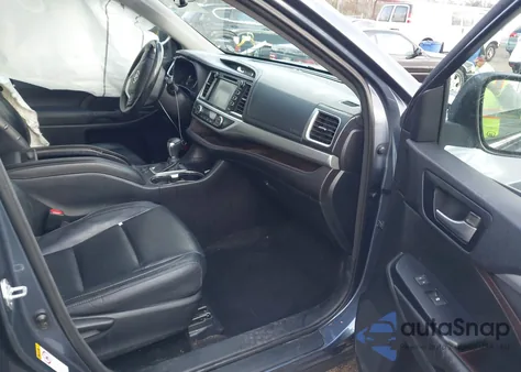 2015 Toyota Highlander Xle V6 from USA, damaged, VIN 5TDKKRFHXFS107759